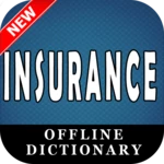 insurance dictionary android application logo